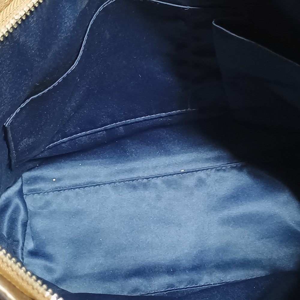 Coach Signature Stripe Leather Tote - Picture 5 of 5